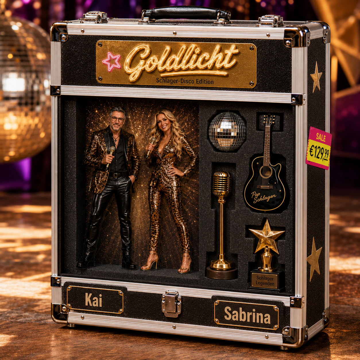 Goldlicht Premium-Sammler-Edition im hochwertigen Flightcase